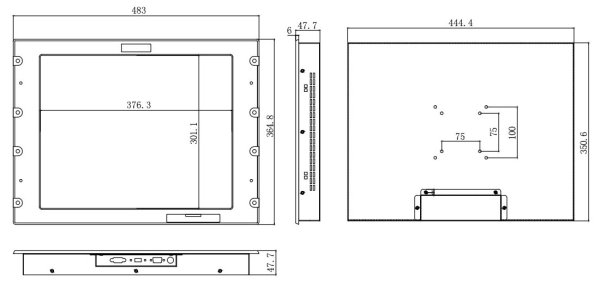 IDP-190T-工業顯示器