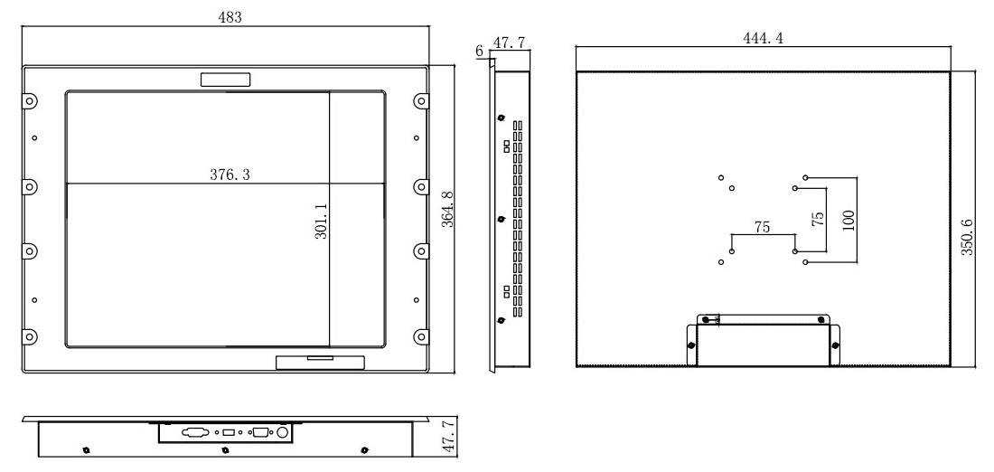 IDP-190T-工業顯示器
