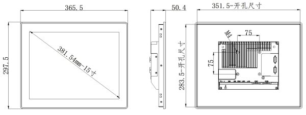 PPC-YQ150TZ08-工業平闆電腦